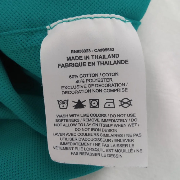 🎉HP🎉Tiger Wood's Nike golf Frank polo shirt L - Picture 4 of 4